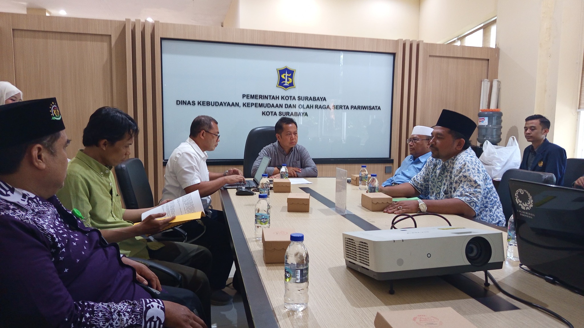 Audiensi Cagar Budaya Langgar Gipo dengan Dinas Kebudayaan, Kepemudaan, dan Olah Raga Serta Pariwisata Kota Surabaya