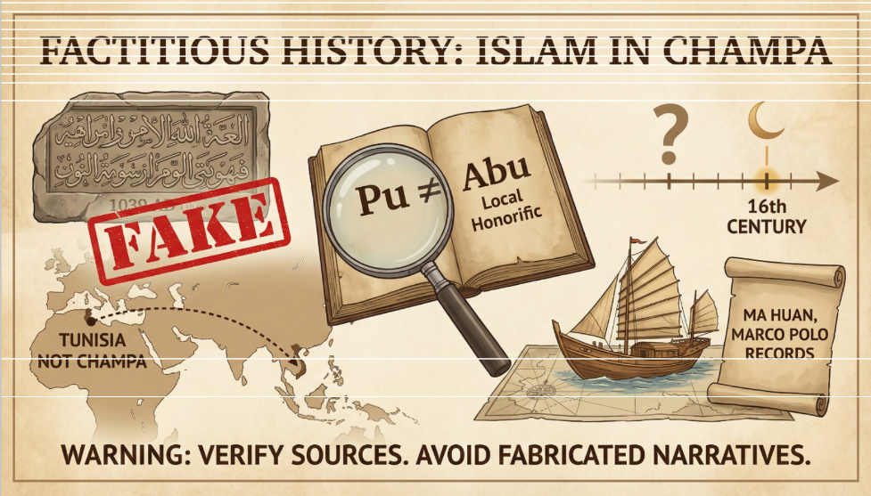 Skandal "Sejarah Semu": Benarkah Islam Masuk ke Kerajaan Champa Sejak Abad ke-11 ?